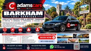 Barkham taxi service by Adam Cars Taxi Company for local journeys and travel across Berkshire.