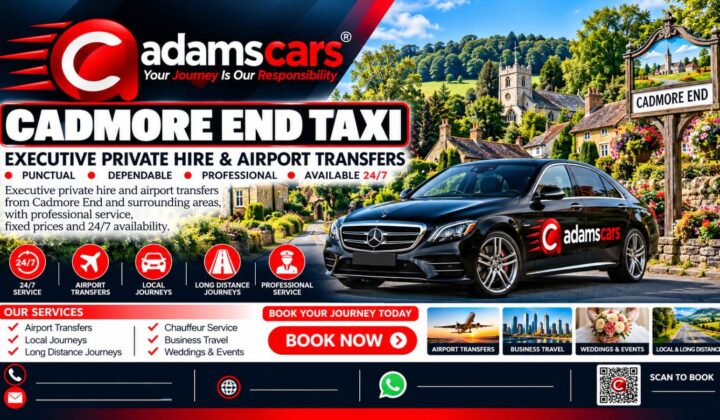 Cadmore End taxi service in Buckinghamshire
