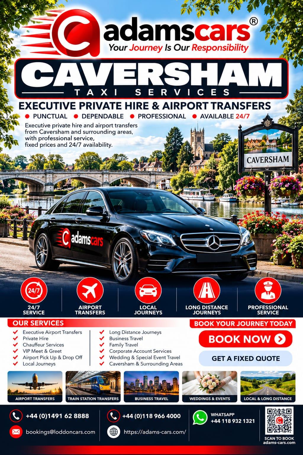 Caversham taxi service in Reading