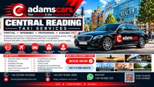 Central Reading taxi service from Adam Cars Taxi Company.