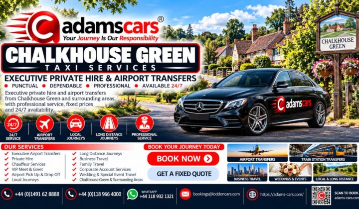 Chalkhouse Green taxi service in South Oxfordshire