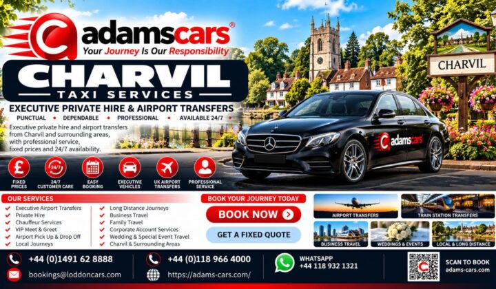 Charvil taxi service in Berkshire