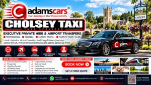 Cholsey taxi service by Adam Cars Taxi Company in South Oxfordshire.