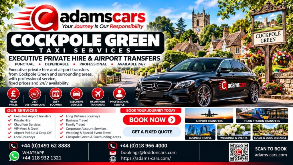 Cockpole Green taxi service in Berkshire