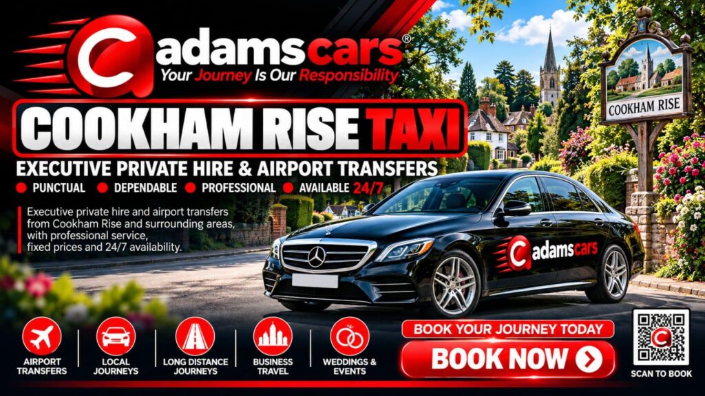 Cookham Rise taxi service by Adam Cars Taxi Company in Berkshire.