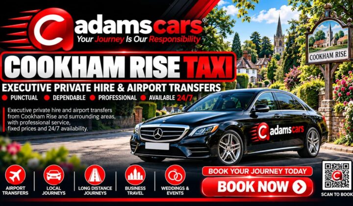 Cookham Rise taxi service by Adam Cars Taxi Company in Berkshire.