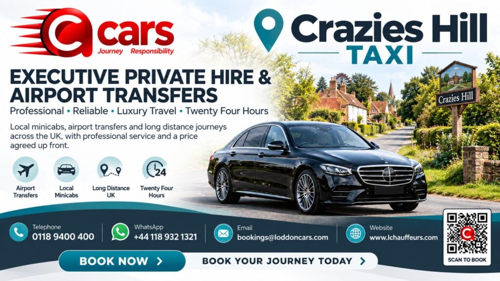 Crazies Hill taxi service in Berkshire