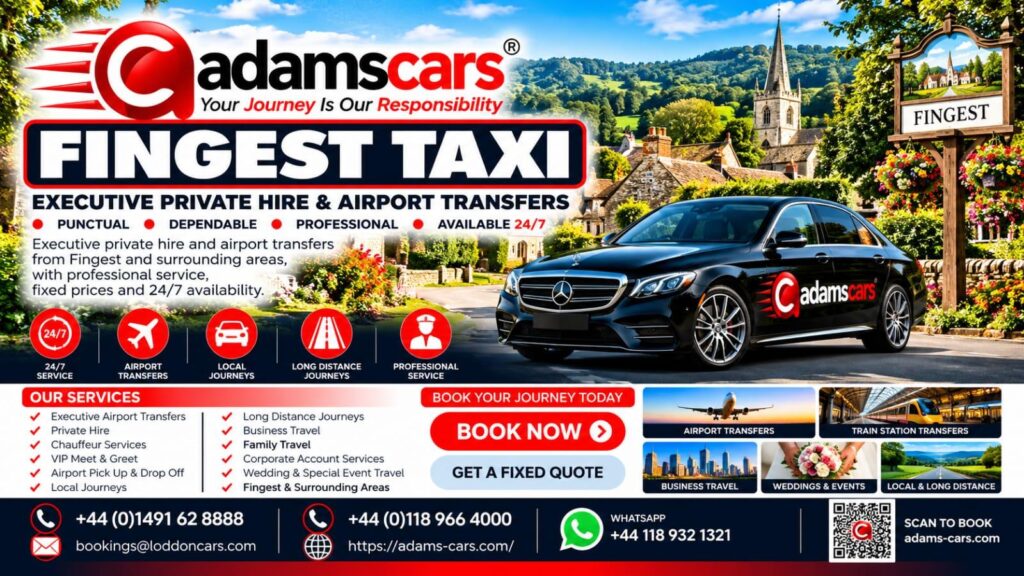 Fingest taxi service in Buckinghamshire