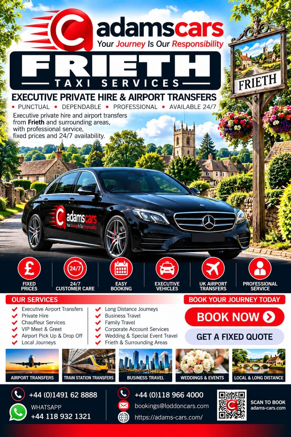 Frieth taxi service in Buckinghamshire