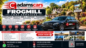 Frogmill taxi service in the local countryside
