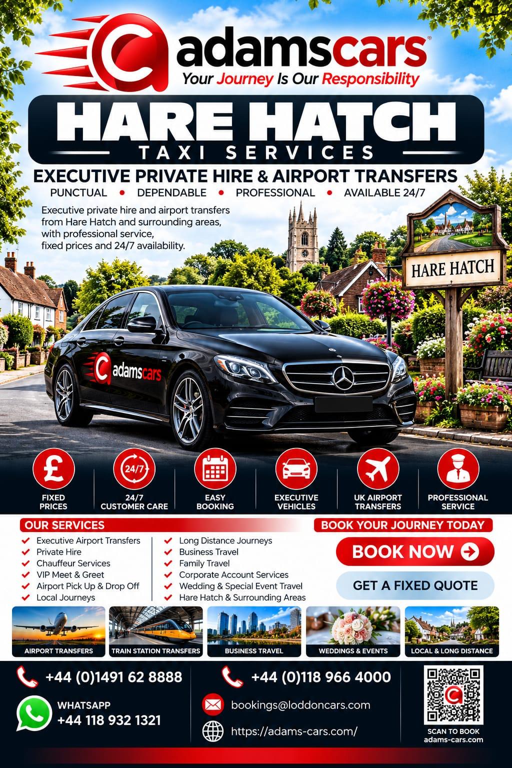 Hare Hatch taxi service in Berkshire