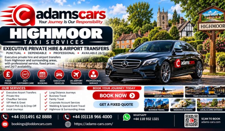 Highmoor taxi service in Oxfordshire