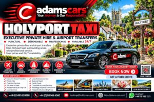 Holyport taxi service in Berkshire by Adam Cars Taxi Company.