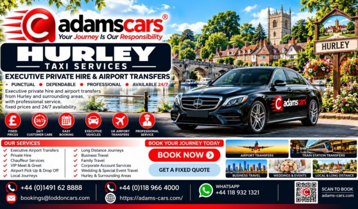 Hurley taxi service in Berkshire