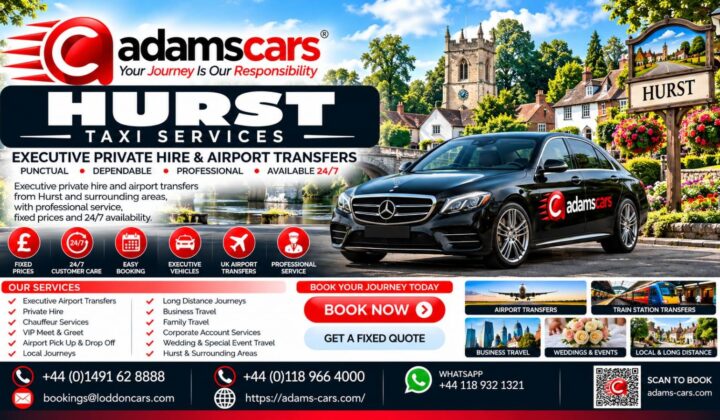 Hurst taxi service in Berkshire