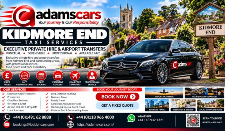 Kidmore End taxi service in Oxfordshire