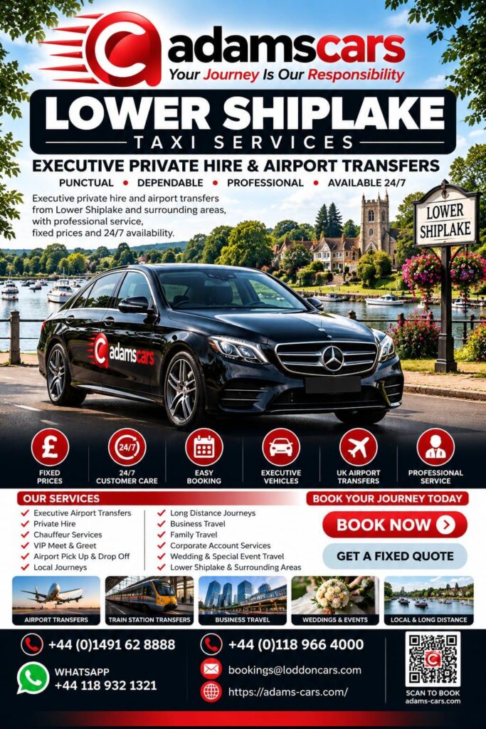 Lower Shiplake taxi service near Henley-on-Thames