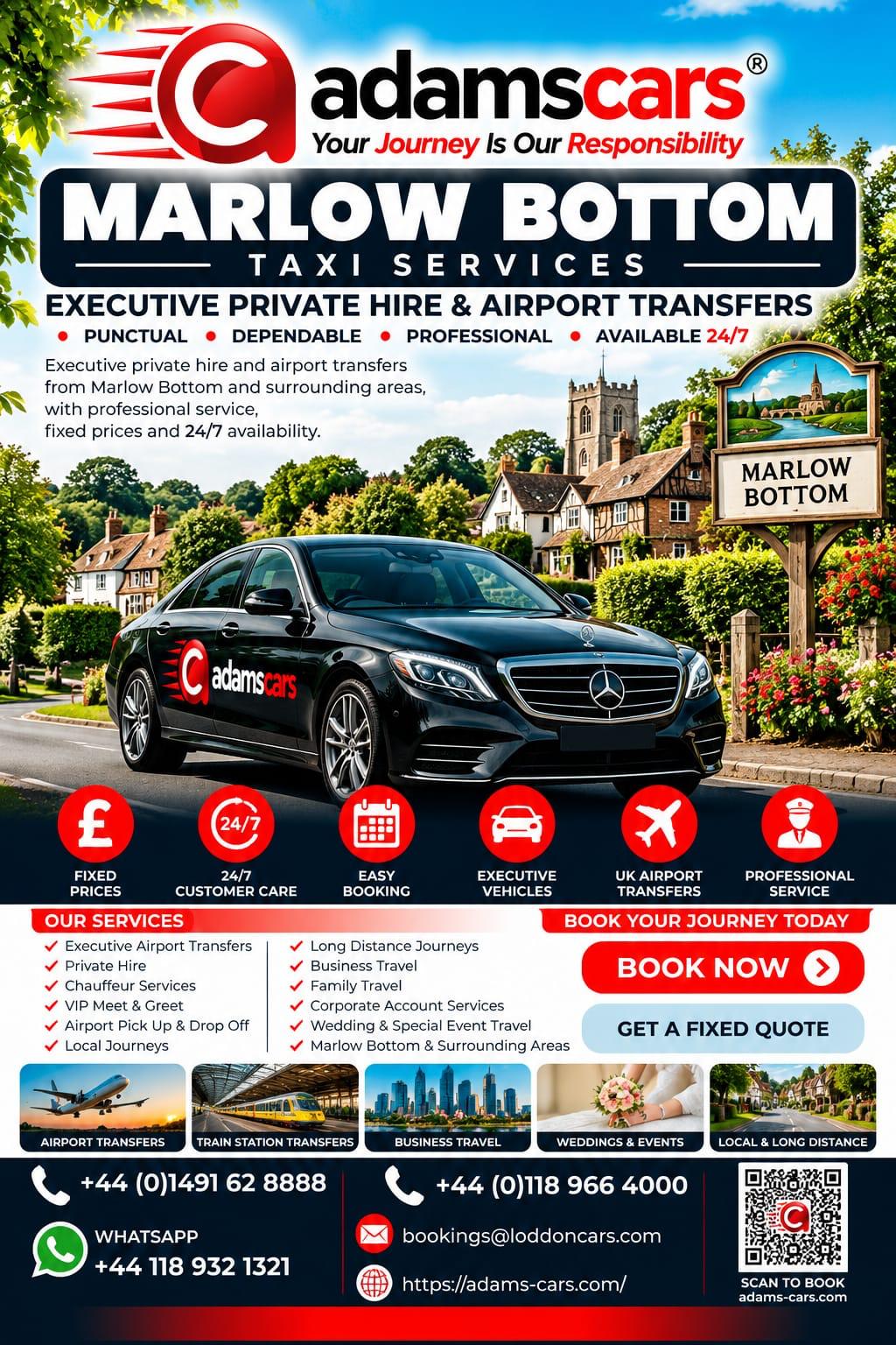 Marlow Bottom taxi service in Buckinghamshire