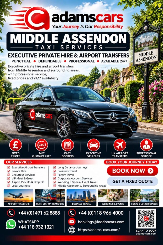 Middle Assendon Taxi Services