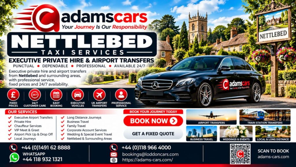 Nettlebed taxi service in Oxfordshire