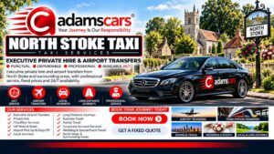 North Stoke taxi service by Adam Cars Taxi Company in South Oxfordshire.