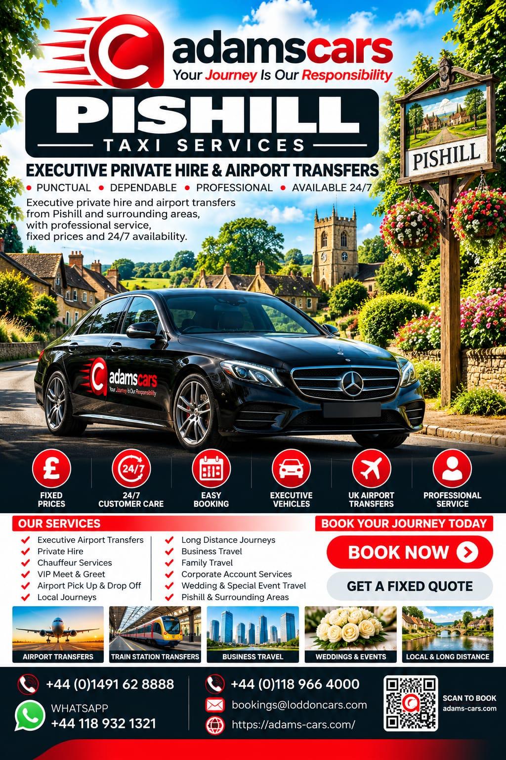 Pishill taxi service in Oxfordshire