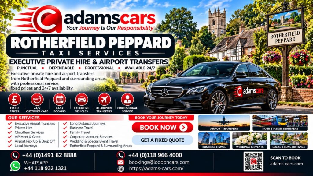 Rotherfield Peppard taxi service in Oxfordshire