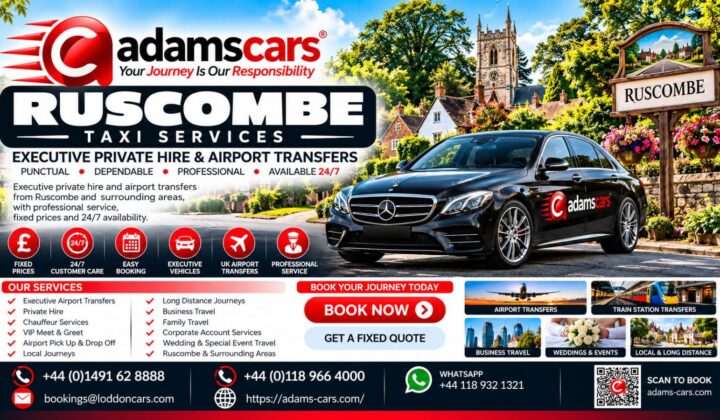Ruscombe taxi service in Berkshire