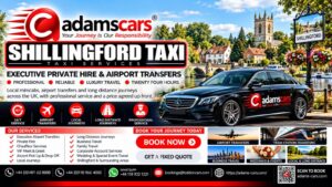 Shillingford taxi services by Adam Cars Taxi Company in Oxfordshire.