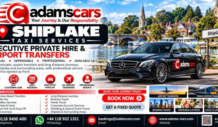 Shiplake taxi service near Henley-on-Thames
