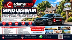 Sindlesham taxi service by Adam Cars Taxi Company for local journeys and travel around Berkshire.