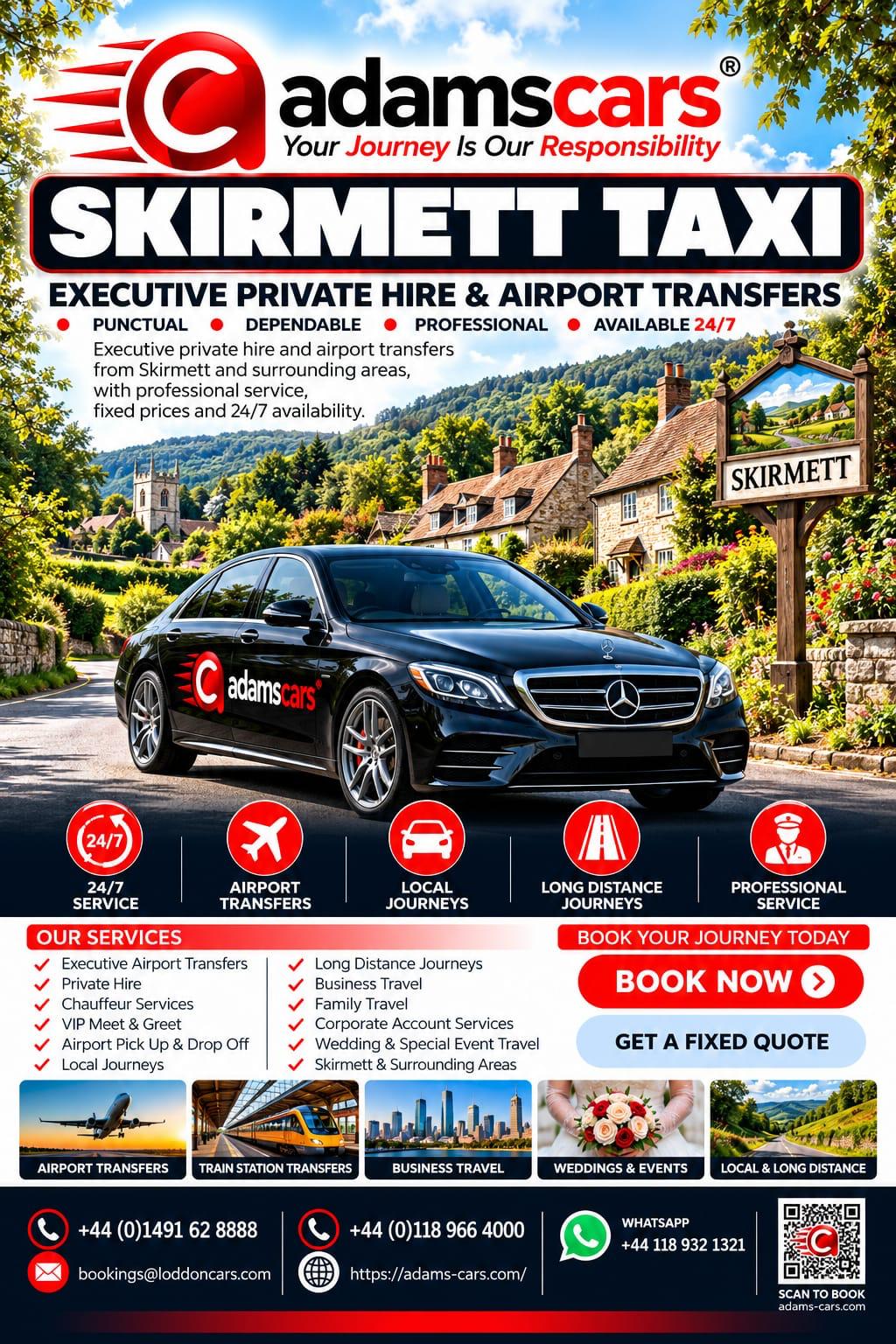 Skirmett taxi service in the Chiltern countryside
