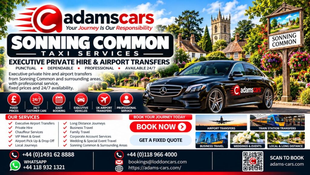 Sonning Common taxi service in Oxfordshire