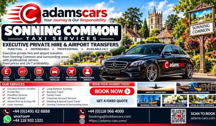 Sonning Common taxi service in Oxfordshire
