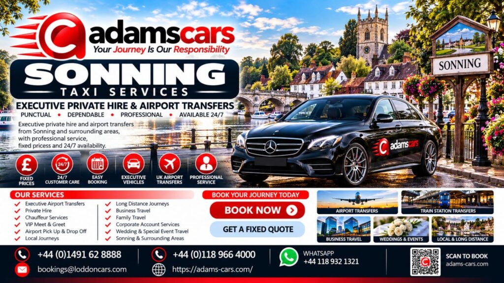 Sonning taxi service in Berkshire