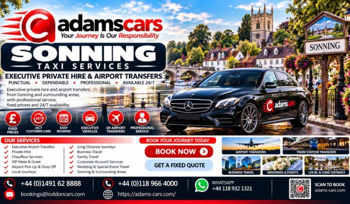 Sonning taxi service in Berkshire