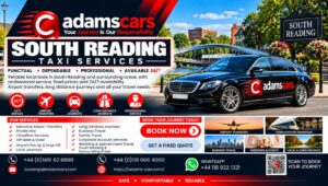 South Reading taxi service by Adam Cars Taxi Company.