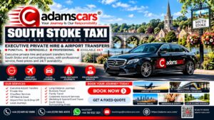 South Stoke taxi service by Adam Cars Taxi Company in South Oxfordshire.