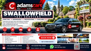 Swallowfield taxi service by Adam Cars Taxi Company for local journeys and travel around Berkshire.