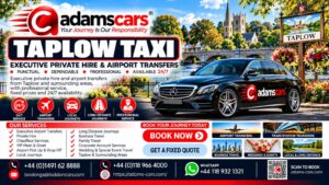 Taplow taxi service in Buckinghamshire by Adam Cars Taxi Company.