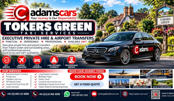 Tokers Green taxi service in South Oxfordshire