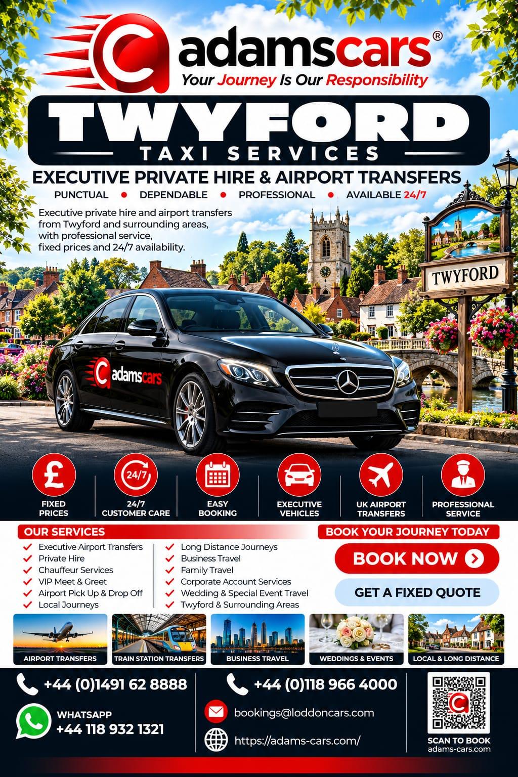 Twyford taxi service in Berkshire