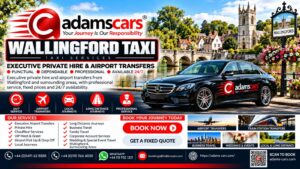 Wallingford taxi services by Adam Cars Taxi Company in Oxfordshire.