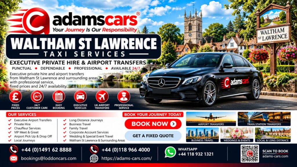 Waltham St Lawrence taxi service in Berkshire
