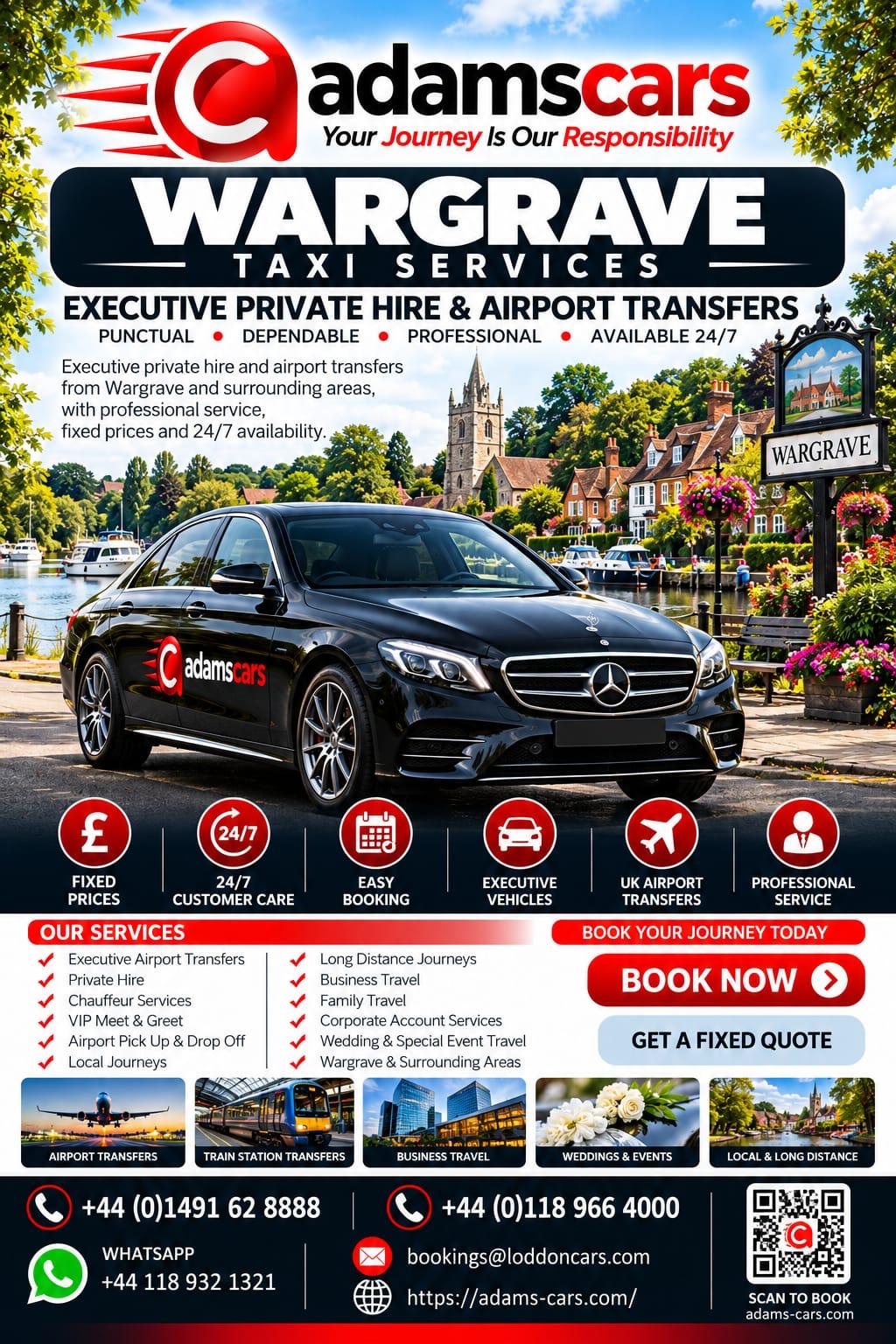 Wargrave taxi service in Berkshire