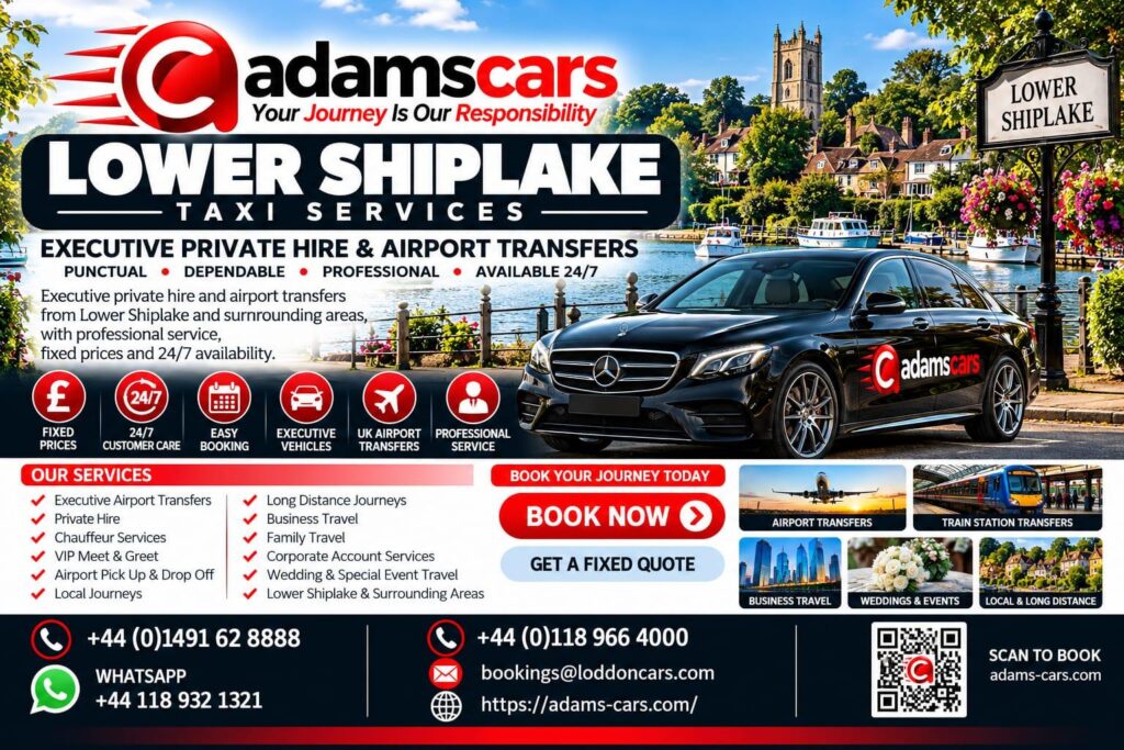 Lower Shiplake taxi service near Henley-on-Thames