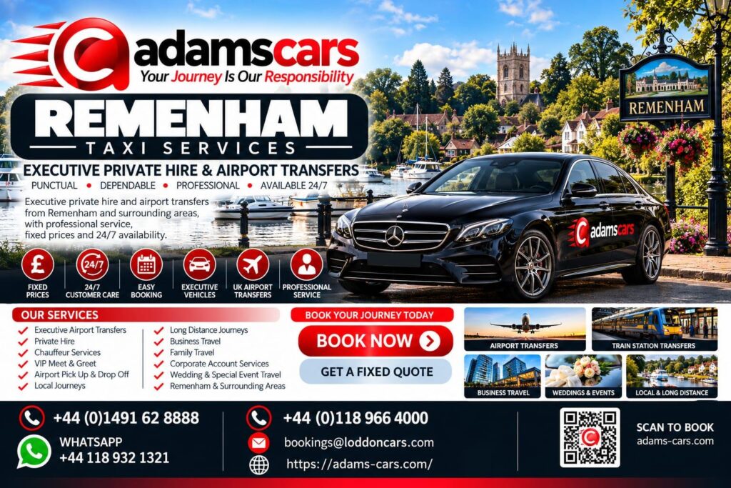 Remenham taxi service near Henley-on-Thames
