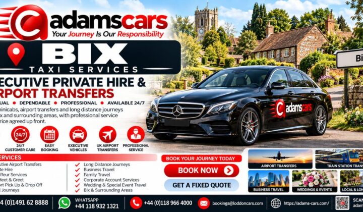 Bix taxi service near Henley-on-Thames