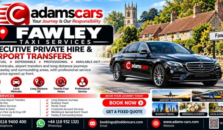 Fawley taxi service in Oxfordshire
