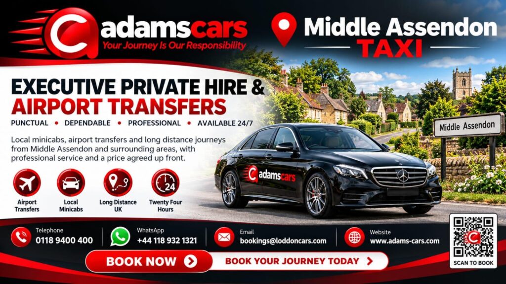 Middle Assendon Taxi Services